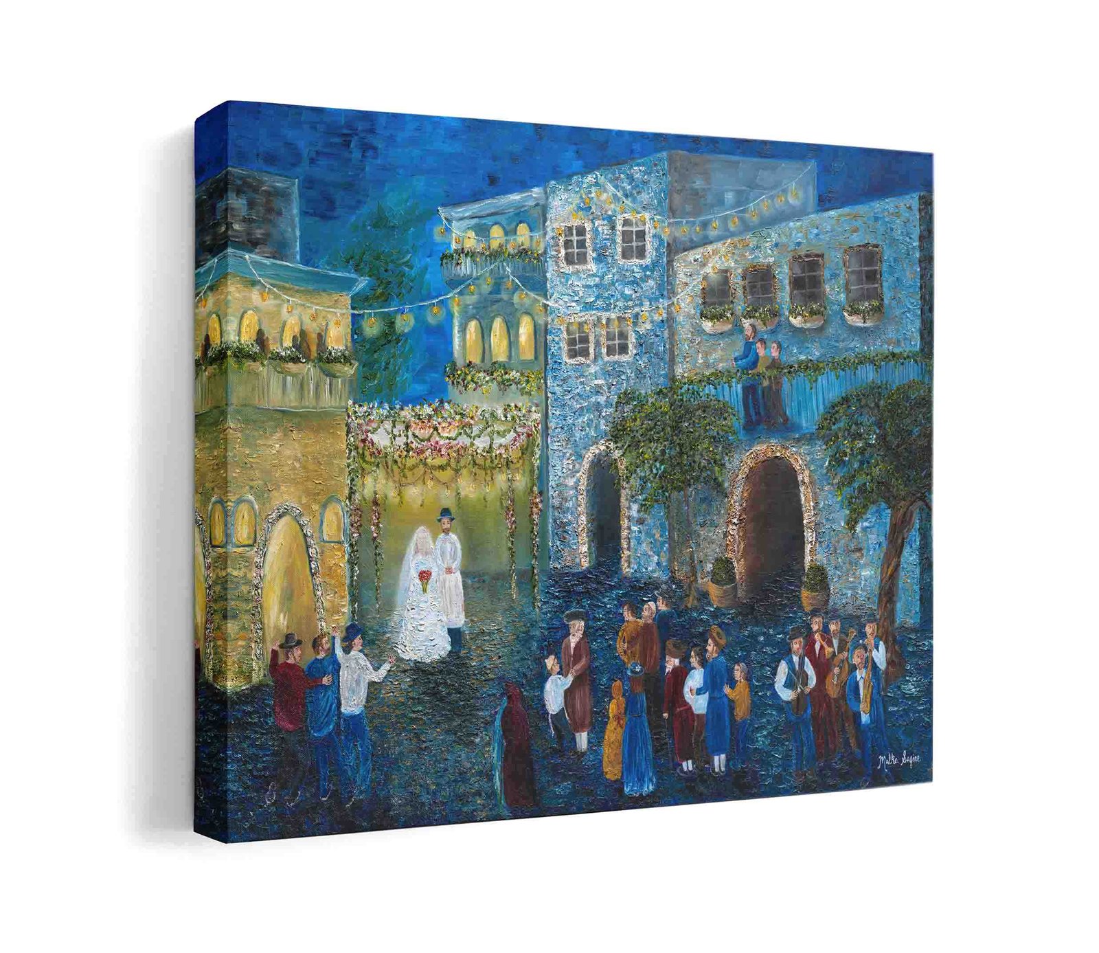 Chuppah under the Stars Canvas Stretched Mockup