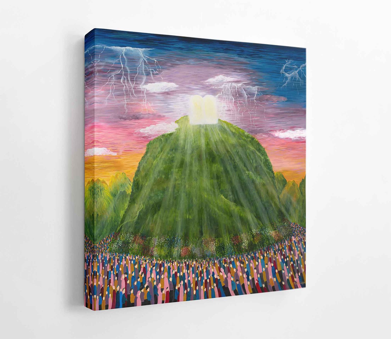 Echoes of Revelation Canvas Stretched Mockup