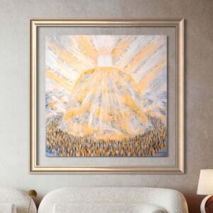 Har Sinai in Gold and Silver