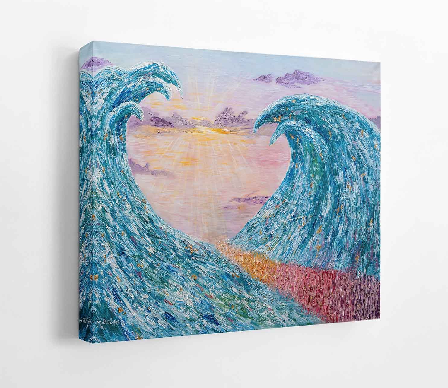 Redemption of Love Canvas Mockup