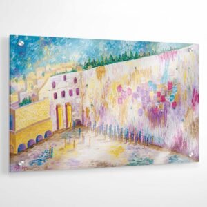 Stones Alive with Vibrant Prayer Acrylic