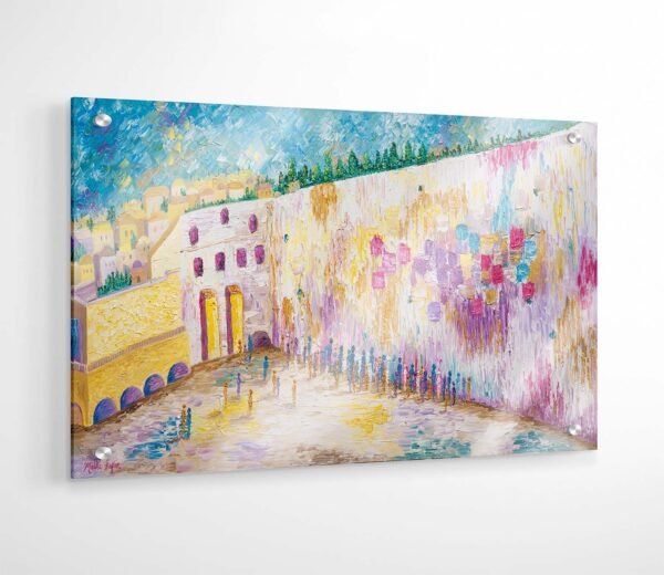 Stones Alive with Vibrant Prayer Acrylic