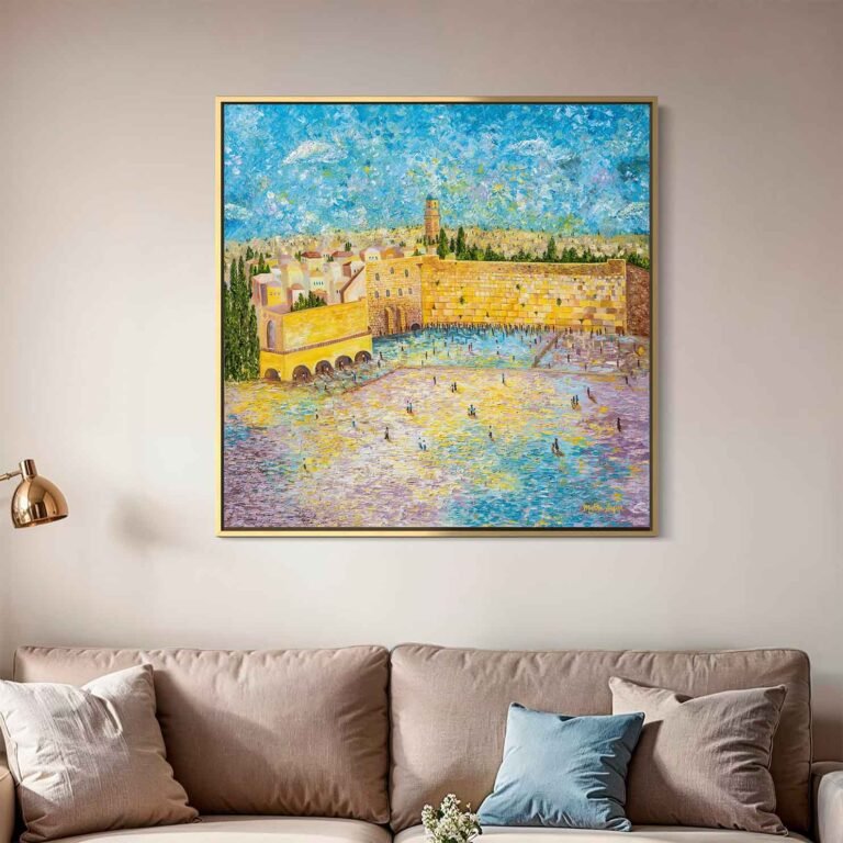 Sunlit Prayers at the Kosel Original