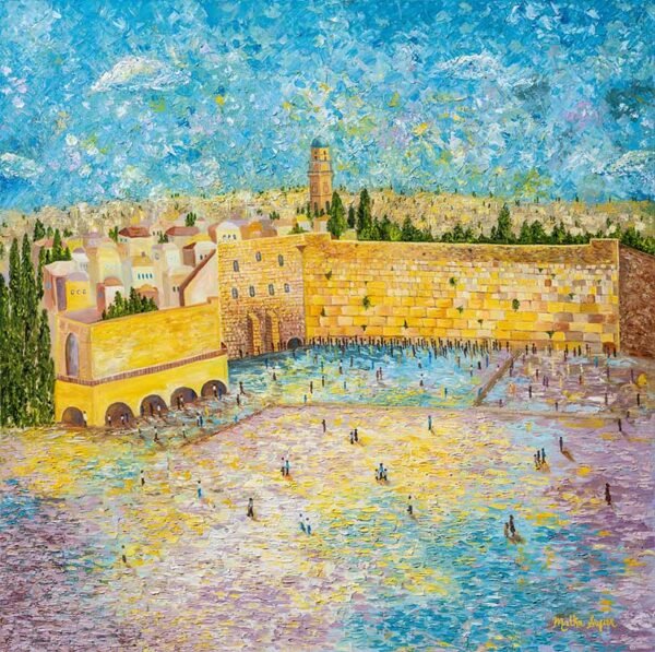 Sunlit Prayers at the Kosel