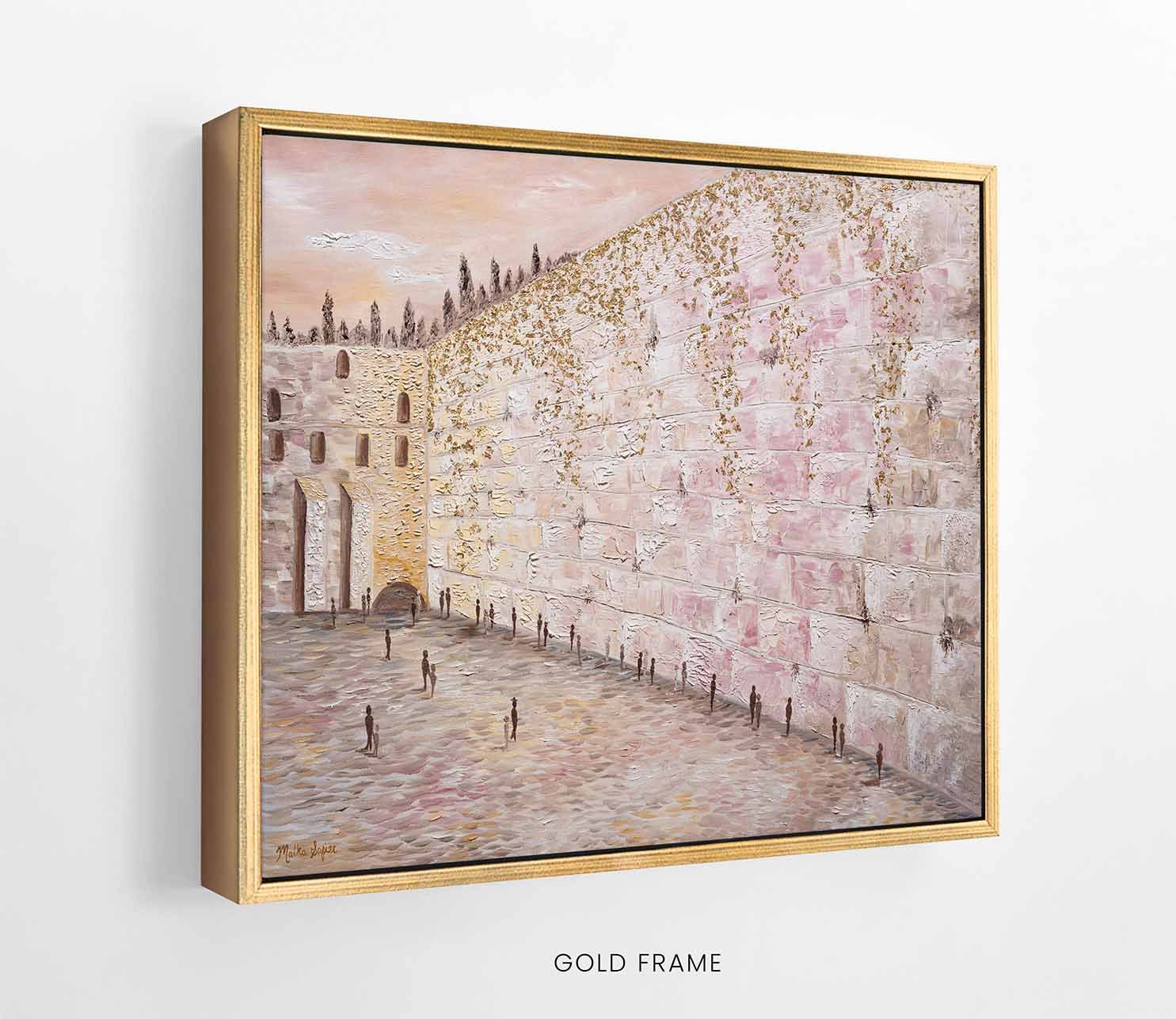 Golden Descent at the Kosel FRAME gold