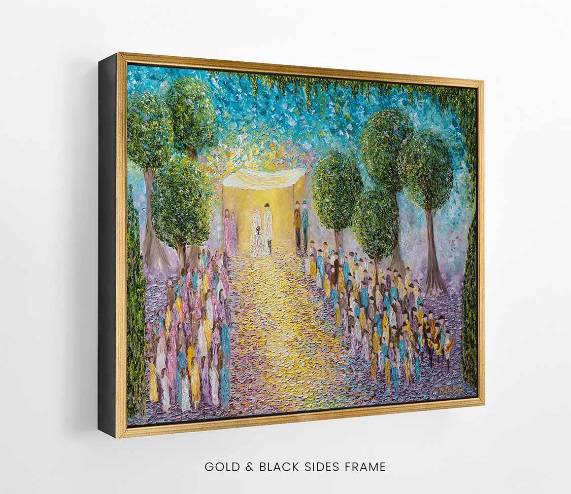 Joyful Chupah FRAME gold black