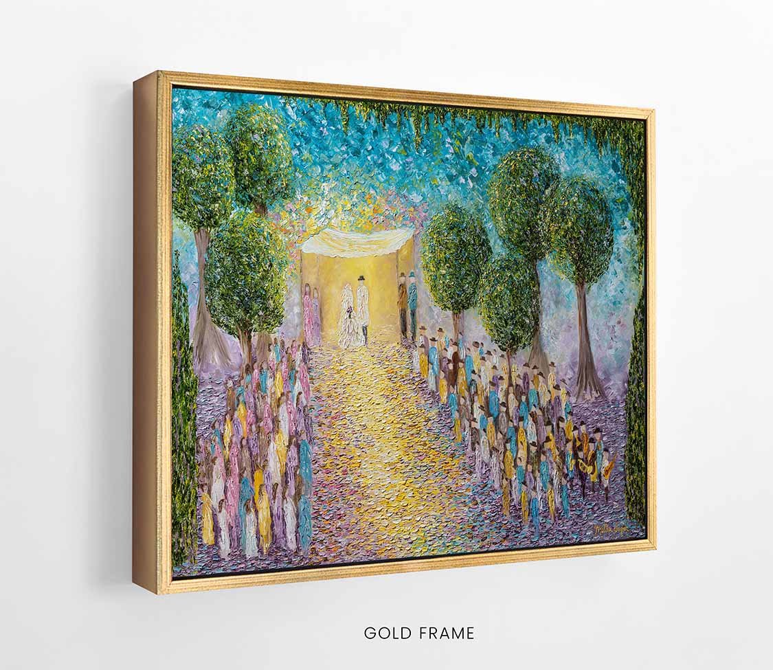 Joyful Chupah FRAME gold