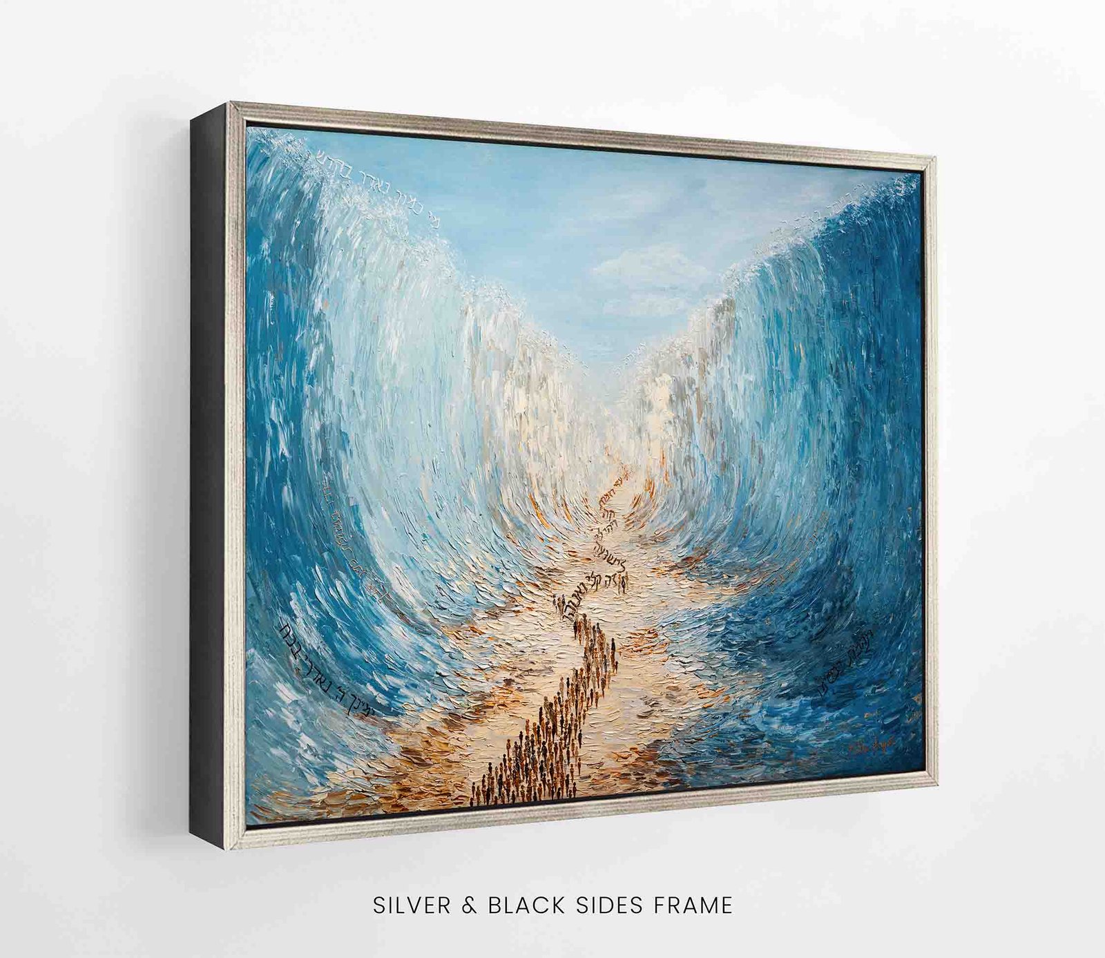 Redemption of Faith SILVER BLACK FRAME