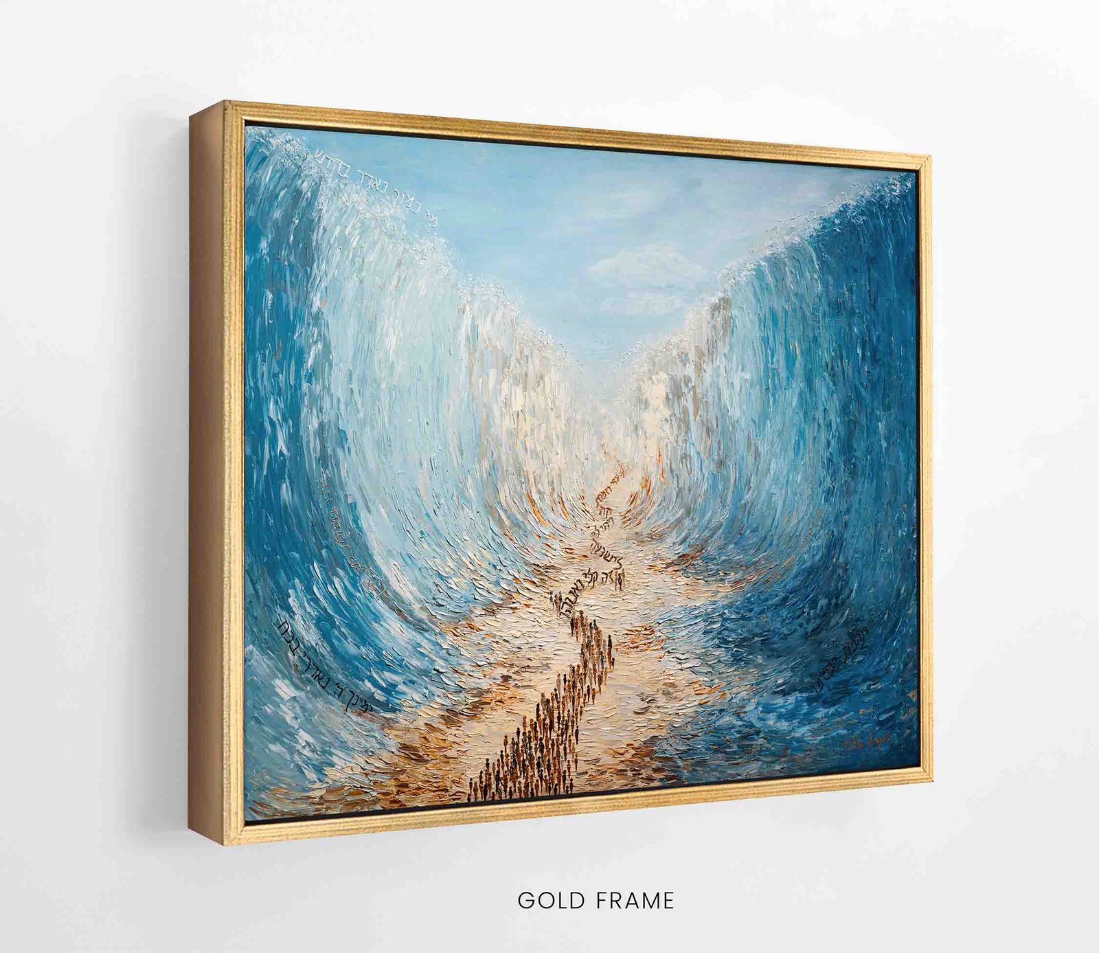 Redemption of Faith mockup GOLD FRAME