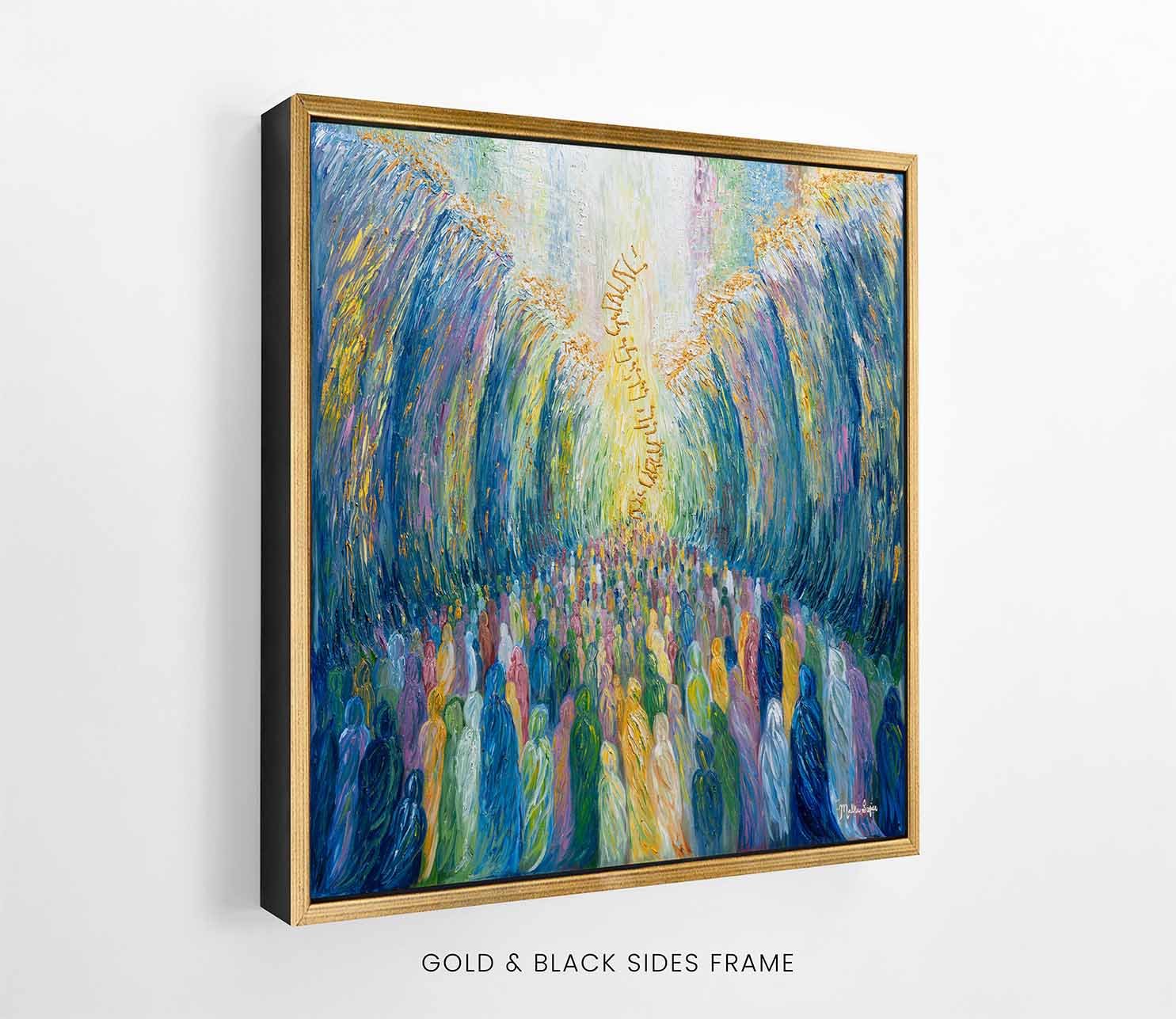 Redemption of Vibrant Colors FRAME gold black