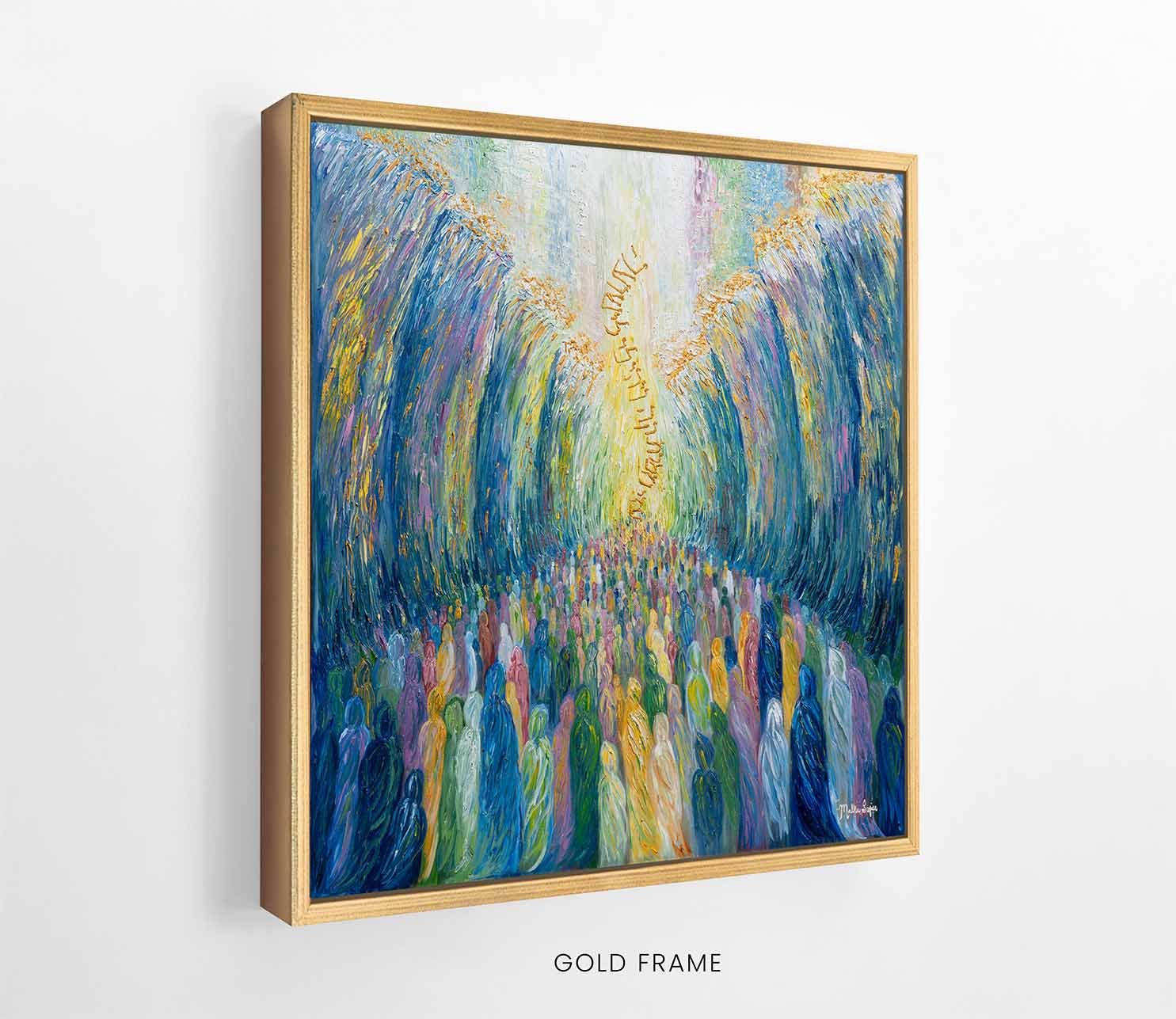 Redemption of Vibrant Colors FRAME gold